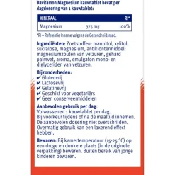 Davitamon Magnesium Pepermunt 60 stuks