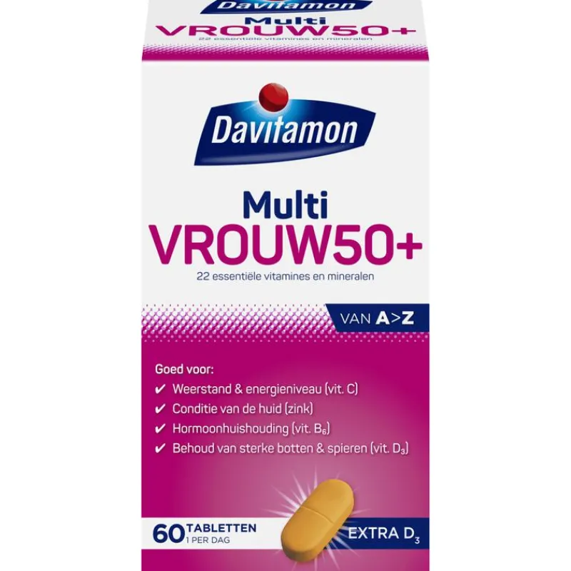 Davitamon Multi Vrouw 50+ 60 stuks