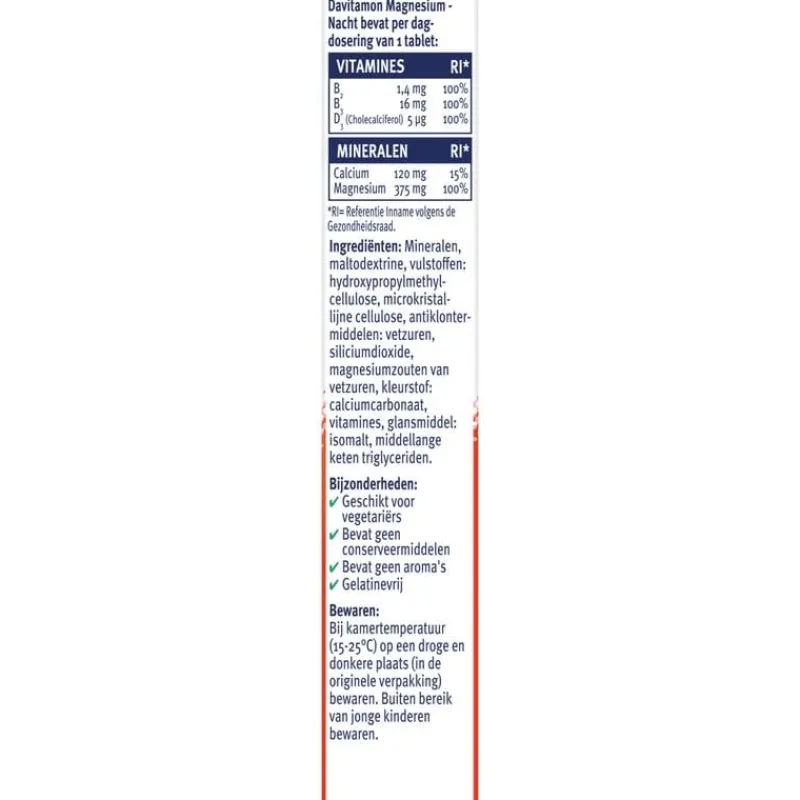 Davitamon Voor De Nacht Magnesium Tabletten