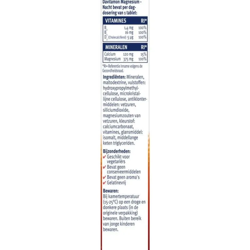 Davitamon Voor De Nacht Magnesium Tabletten