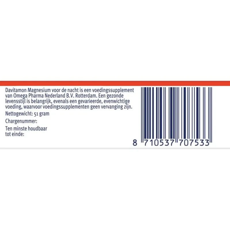 Davitamon Voor De Nacht Magnesium Tabletten