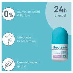Deoleen Regular 0% Aluminium Deodorant Roller 50 ML