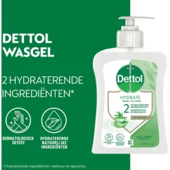Dettol Antibacterieel Verzachtend Aloë Vera Handzeep 250 ML