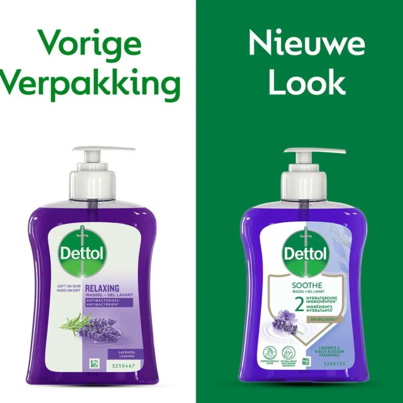 Dettol Antibacterieel Verzachtend Lavendel Handzeep 250 ML