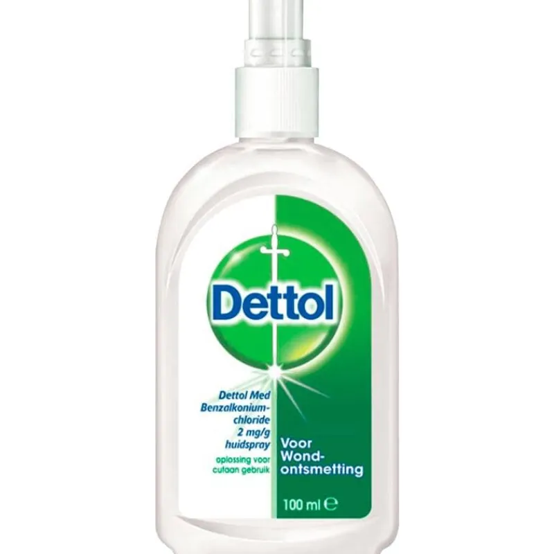 Dettol Med Benzalkoniumchloride 2 mg/g Huidspray 100 ml