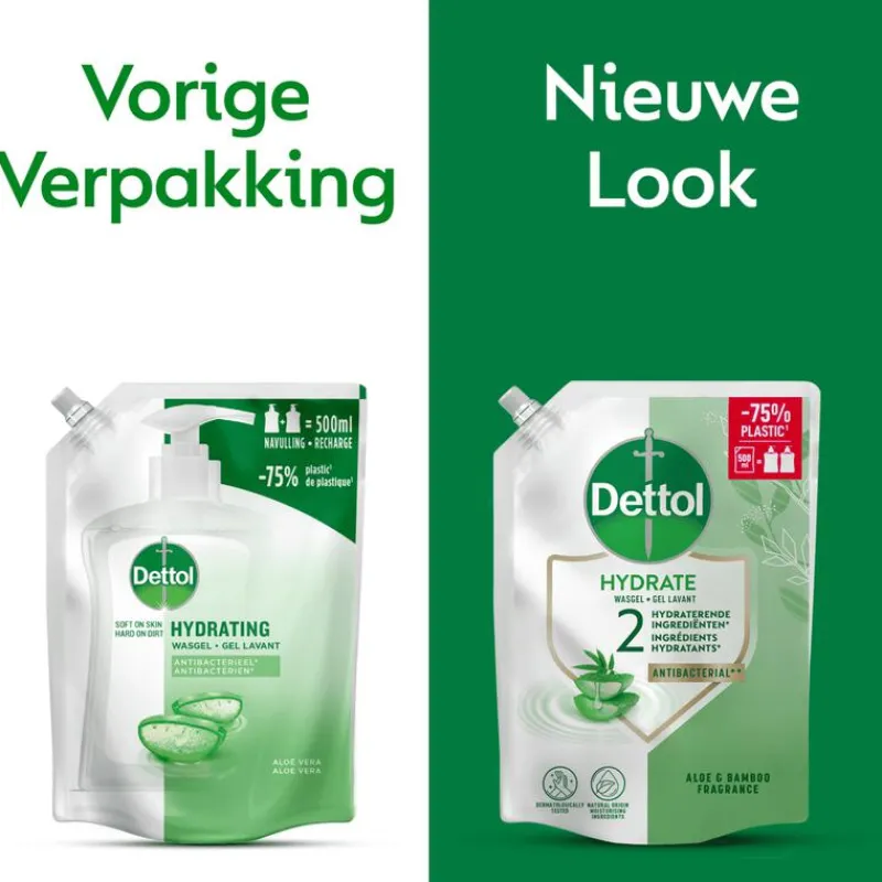 Dettol Pouch Aloe Vera 500 ML