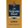 Heren Vergulde Hand De Aluinblok 75 GR