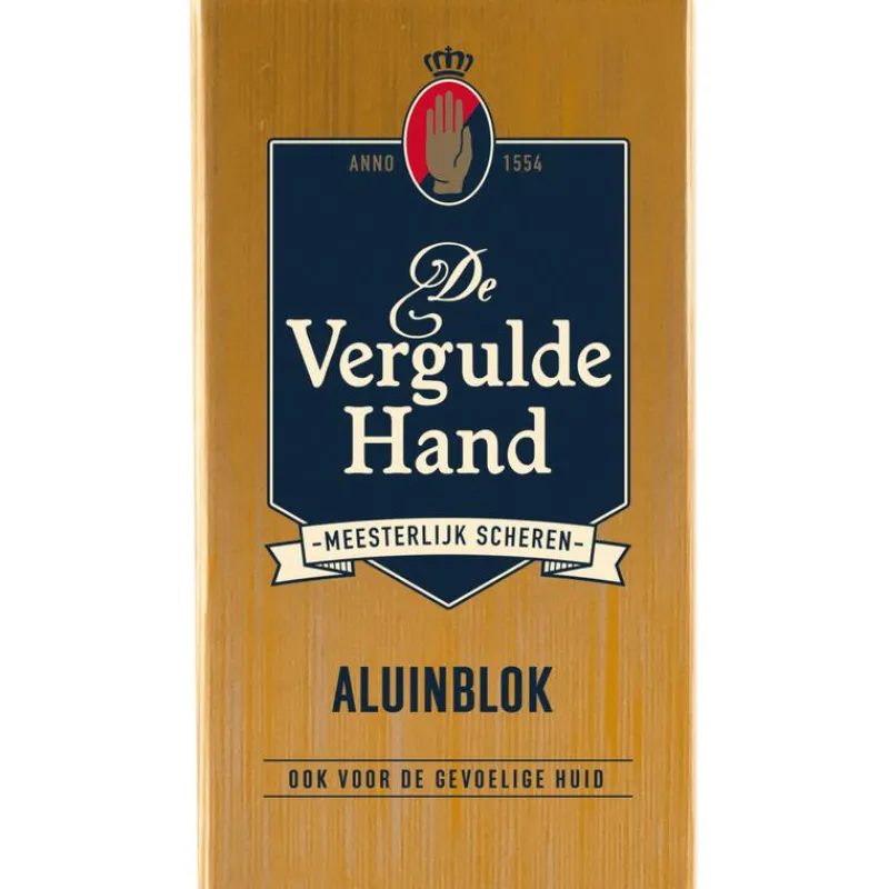 Heren Vergulde Hand De Aluinblok 75 GR