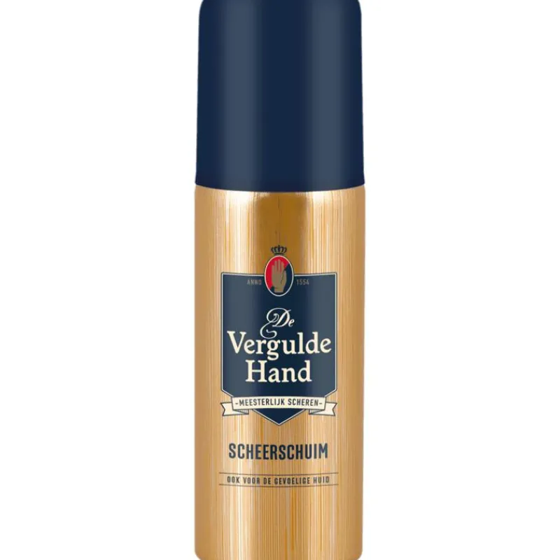 Heren Vergulde Hand De Scheerschuim Mini 50 ML
