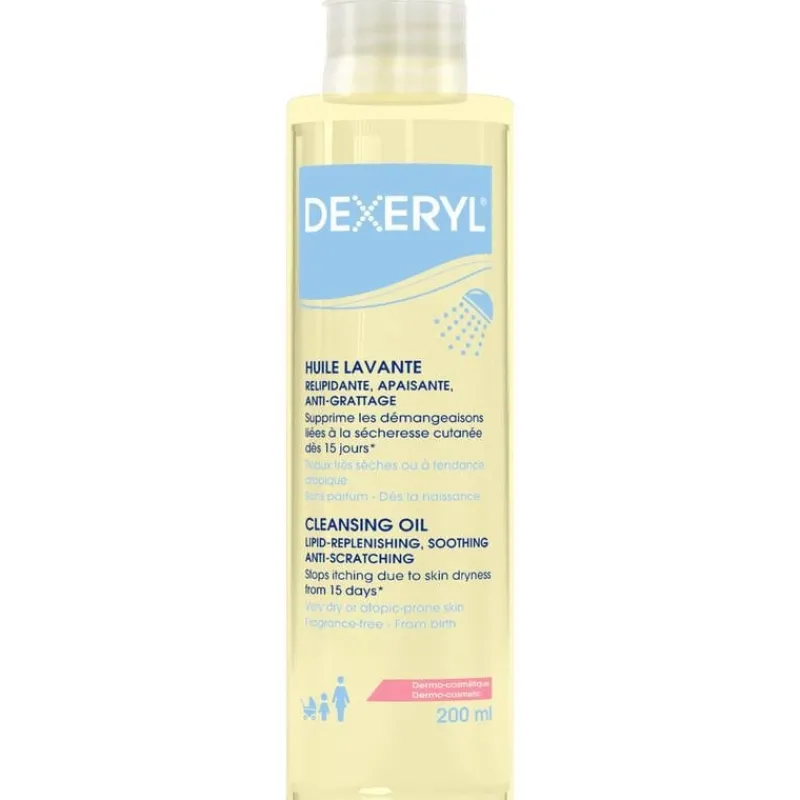 Dexeryl Reinigingsolie Droge Huid 200 ML