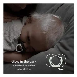 Difrax Dynamic Fopspeen 6-18M Night&Day unisex