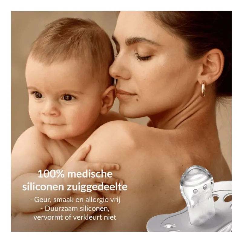 Difrax Dynamic Fopspeen 0-6M Night&Day Girl