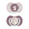 Difrax Dynamic Fopspeen 6-18M Night&Day Girl