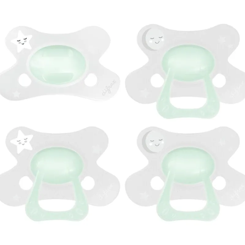 Difrax Fopspeen Natural 18+ Maanden Glow in the Dark BPA-vrij