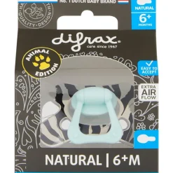 Difrax Fopspeen Natural 6+ Maanden Transparant BPA-vrij