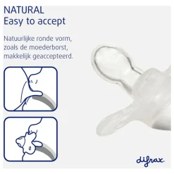 Difrax Fopspeen Natural 0-6 Maanden Special