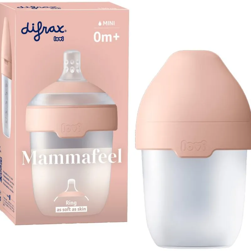 Difrax LOVI Mammafeel Fles 3+ Maanden 250 ML