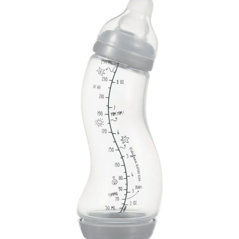 Difrax S-fles Natural 250 ML Anti-koliek Babyfles 0+ Maanden