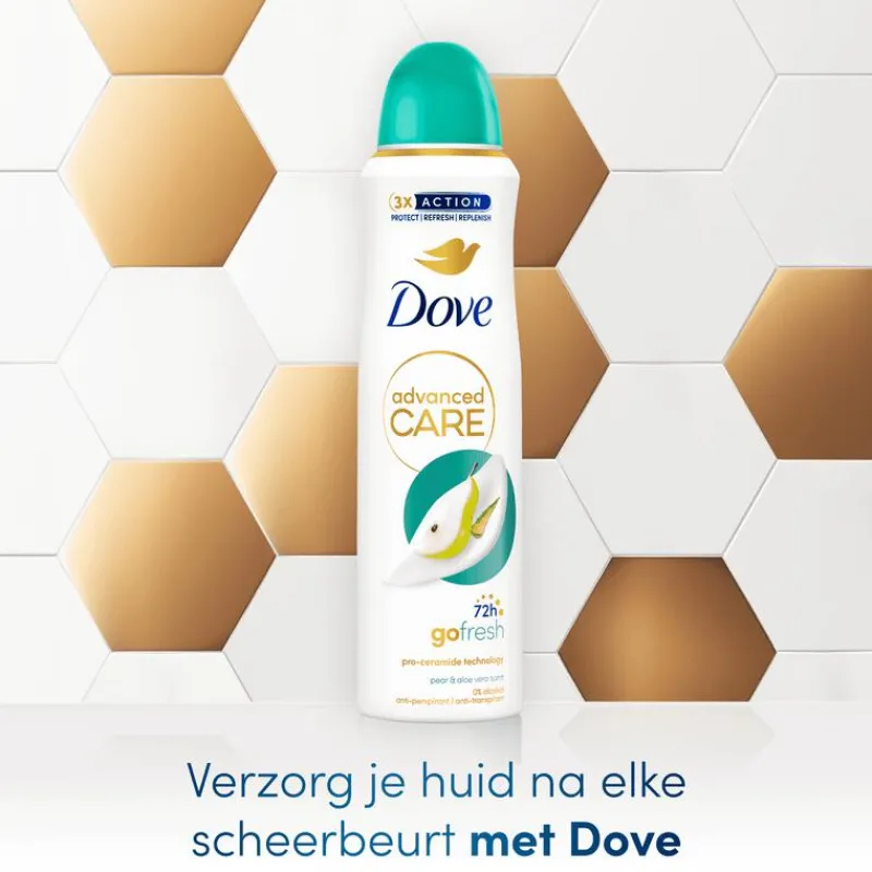 Dove Advanced Care Go Fresh Pear Anti-Transpirant Deodorant Spray 150
