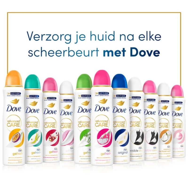 Dove Advanced Care Go Fresh Pear Anti-Transpirant Deodorant Spray 150