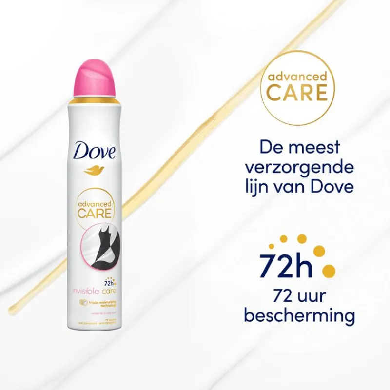 Dove Advanced Care Invisible Care Anti-Transpirant Deospray 200 ML