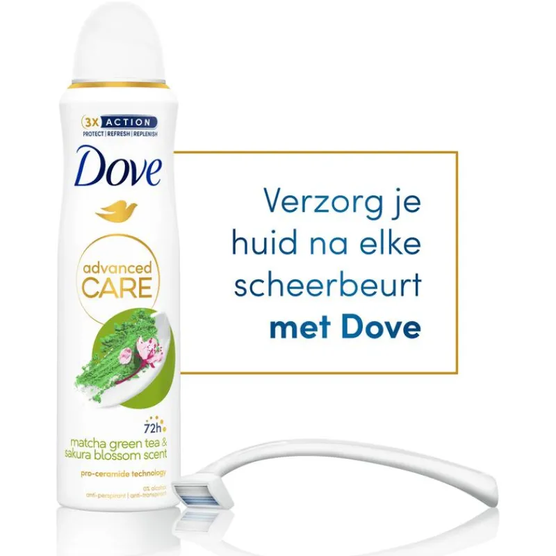 Dove Advanced Care Matcha & Sakura Anti-transpirant Deodorant Spray 150 ML