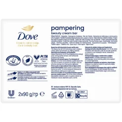 Dove Beauty Cream Sheabutter & Vanille Handzeep Bar 2 x 90 GR