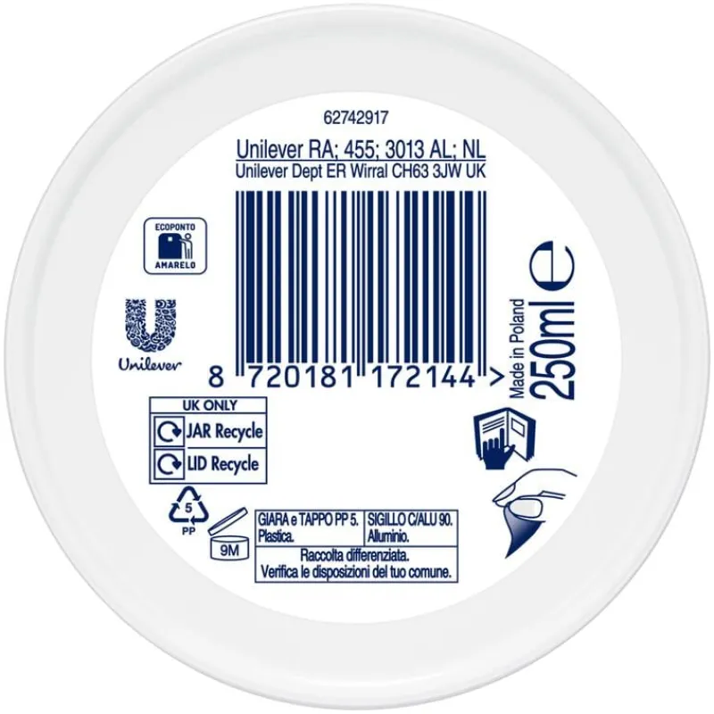 Dove Body Love Light Hydration One Crème 250 ML