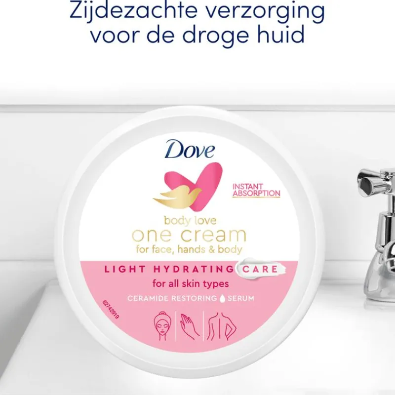 Dove Body Love Light Hydration One Crème 250 ML