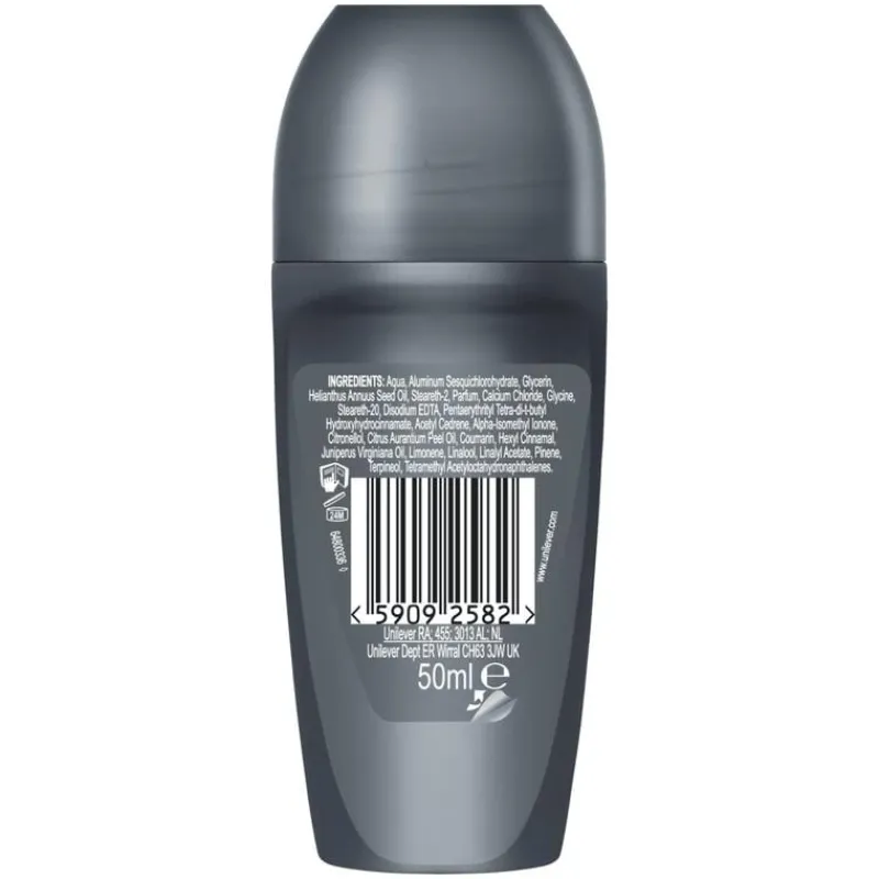 Dove Men+Care Advanced Clean Comfort Anti-Transpirant Deodorant Roller 50 ML