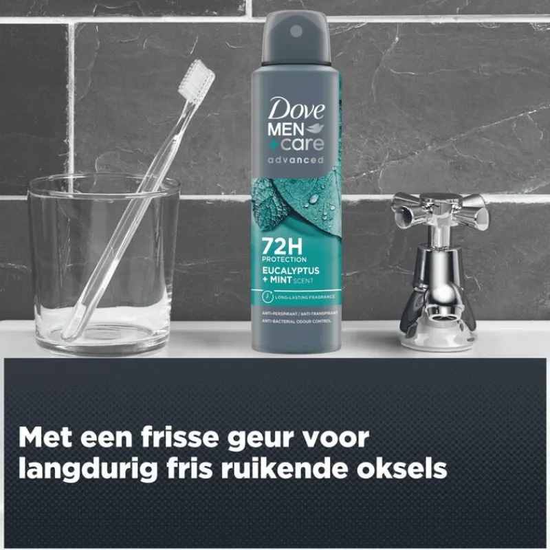 Dove Men+Care Advanced Eucalyptus + Mint Deodorant Spray 150 ML