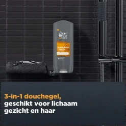 Dove Men+Care Sandalwood & Vanilla Showergel 400 ML