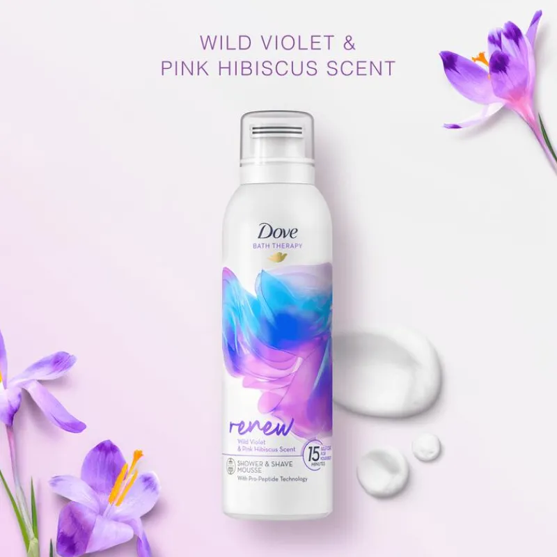Dove Renew Shower Foam 200 ML