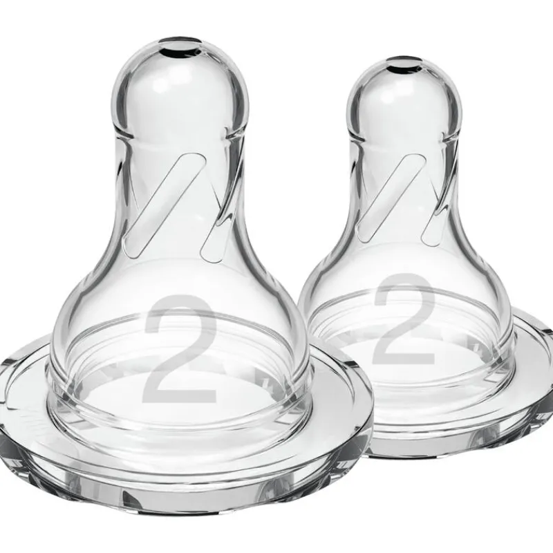 Dr. Brown's Dr. Brown’s Flesspeen 3+ Maanden Fase 2 Smalle Halsfles 2 stuks