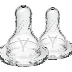 Dr. Brown's Dr. Brown’s Flesspeen 9+ Maanden Y-Cut Smalle Halsfles 2 stuks