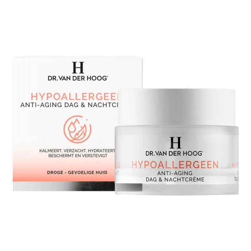 Dr. Van der Hoog Hypoallergene Anti-Aging Dag- en Nachtcrème 50 ML