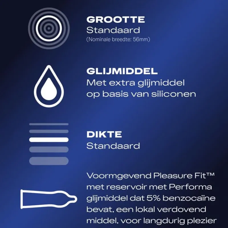 Durex Condooms Performa Vertragend Effect 10 stuks