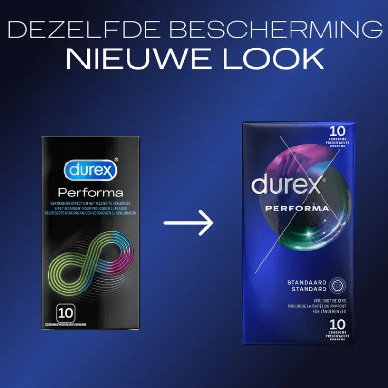 Durex Condooms Performa Vertragend Effect 10 stuks