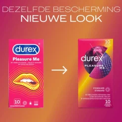 Durex Condooms Pleasure Me met Ribbels 10 stuks