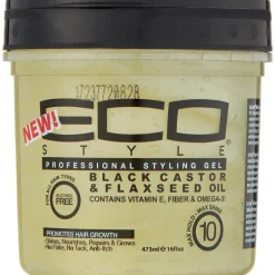 Eco Style Eco Black Castor Flaxseed Styling Gel 473 ML