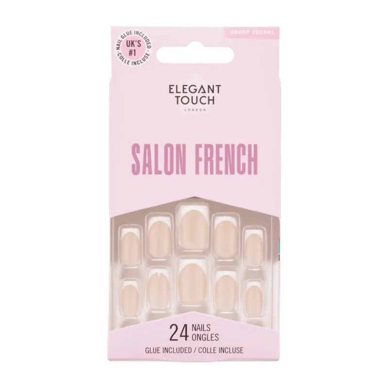 Elegant Touch Salon French 168 Nepnagels 24 stuks
