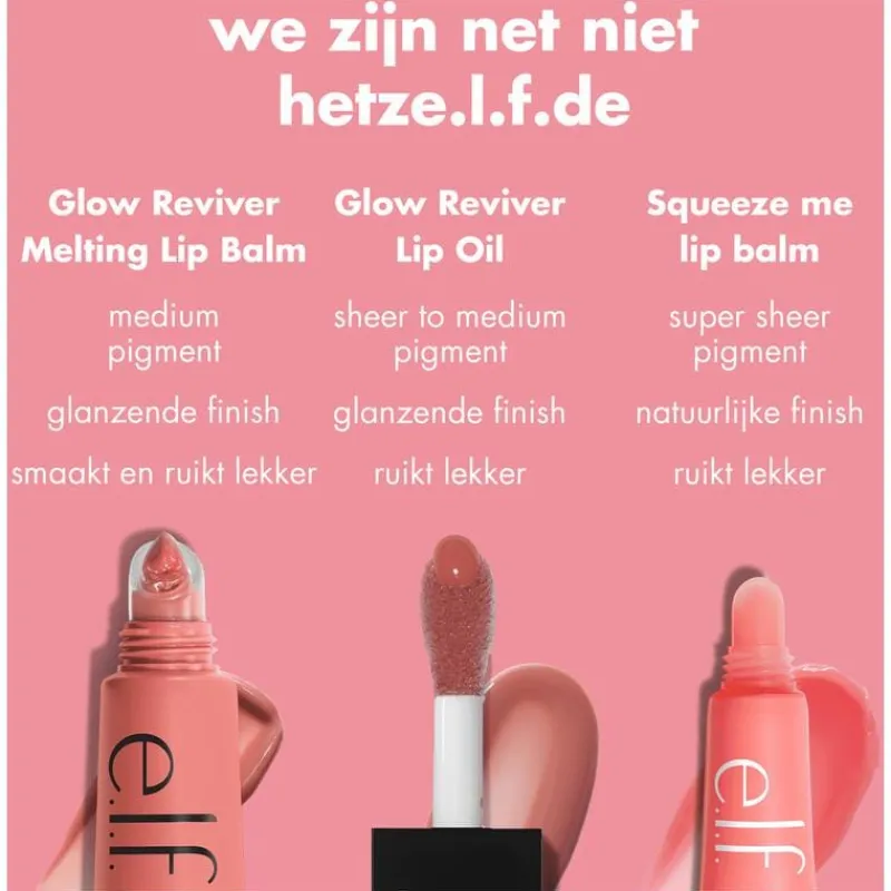 e.l.f. Glow Reviver Melting Lip Balm Java Chip