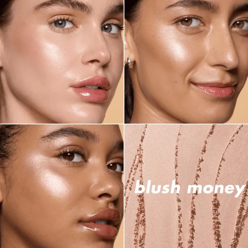 e.l.f. Halo Glow Silky Powder Highlighter Blush Money
