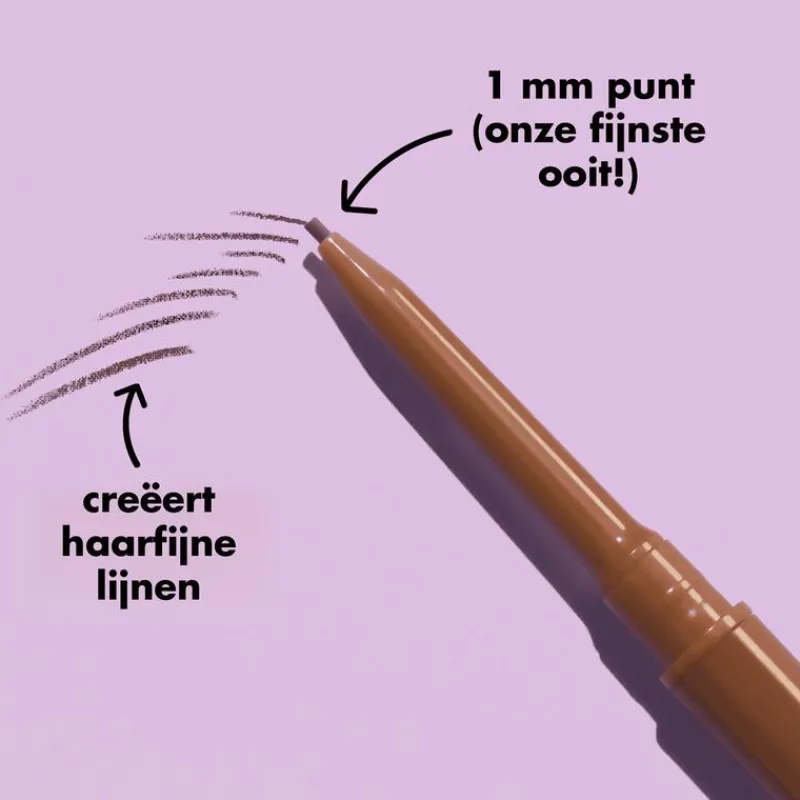 e.l.f. Micro-Fine Brow Pencil Deep Brown