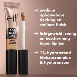 e.l.f. Soft Glam Satin Concealer 30 Medium Warm