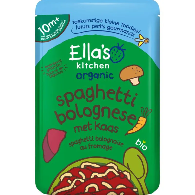 Ella's Kitchen Bio Spaghetti Bolognese + Kaas 190g 10+