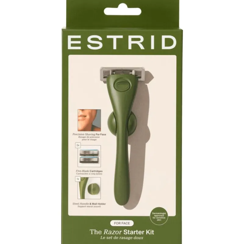 Heren Estrid The Face Razor Starter Kit - Moss