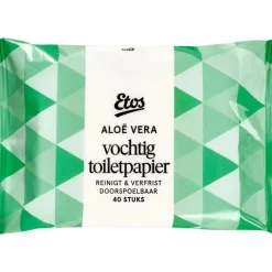 Etos Aloë vera vochtig toiletpapier