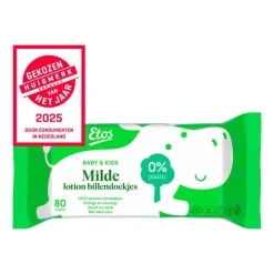 Etos Baby & Kids Milde Lotion Billendoekjes Single Pack