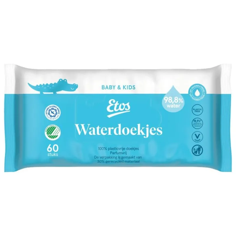 Etos Baby Waterdoekjes 60 stuks